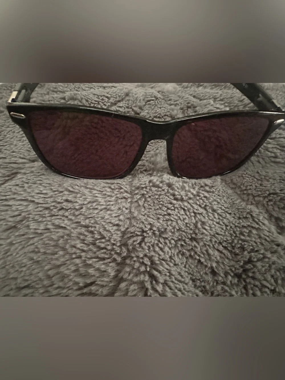 Occi Chiari Black Sunglasses with Red Cleaning Cloth